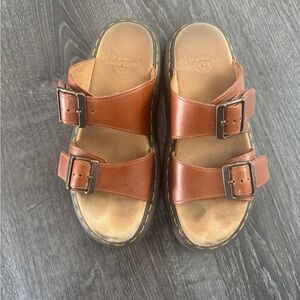 Dr. Martens Brown Josef Sandal